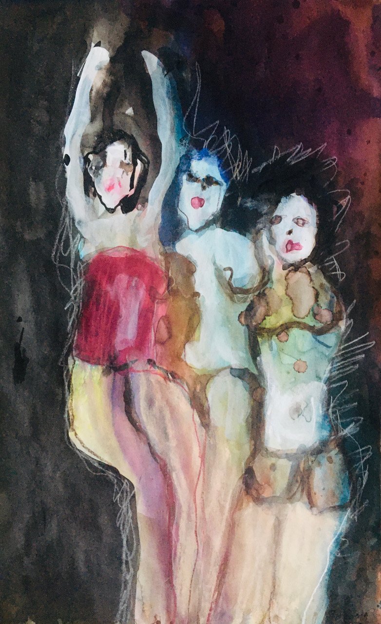 Thelma van Rensburg - Into hidden depths and melancholic darkness